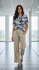 Tropical Gauze Top